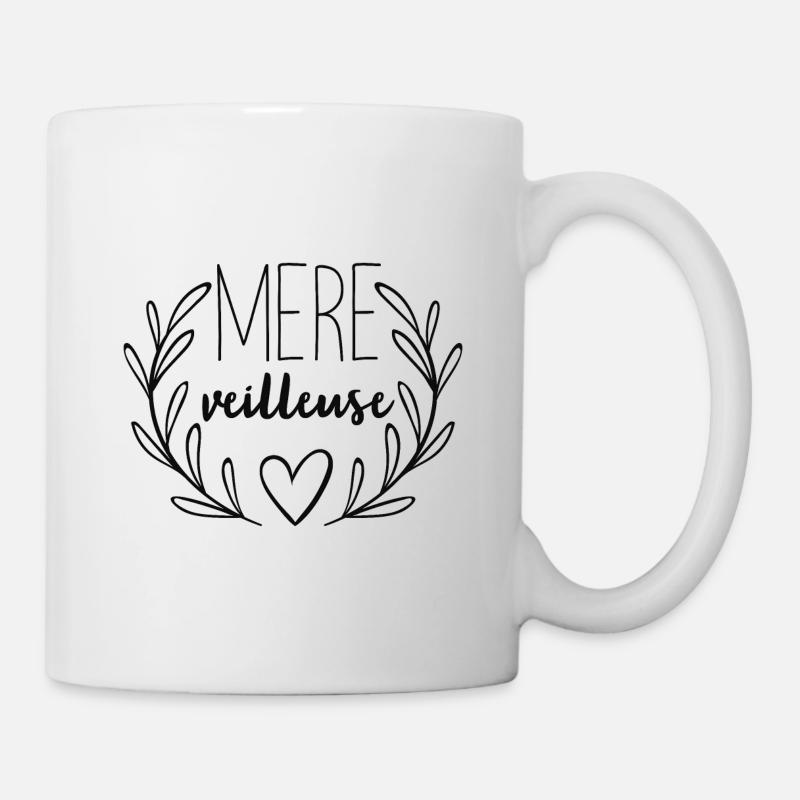 Mere veilleuse n - Mug blanc - blanc