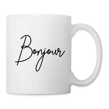 Bonjour - Mug - white - Right