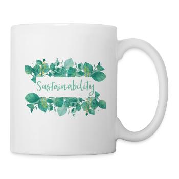 Sustainability - Mug - white - Right