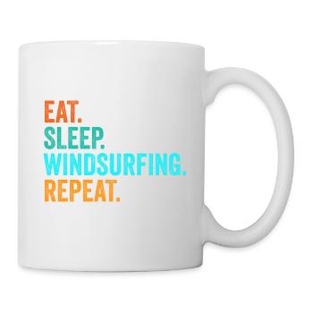Planche à voile surf surfer cadeau - Mug blanc - blanc - Droite