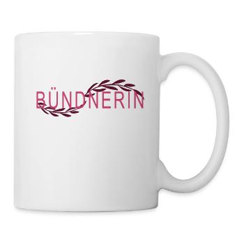 bündnerin - Tasse - Weiß - Rechts