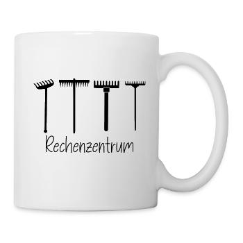 Rechenzentrum Garten Natur - Tasse - Weiß - Rechts