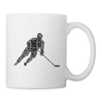 Entraîneur de hockey sur glace Joueurs de hockey sur glace Hockey sur glace Schl - Mug blanc - blanc - Droite