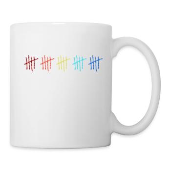 25. geburtstag jubiläum 25 jahre fünfundzwanzig - Tasse - Weiß - Rechts