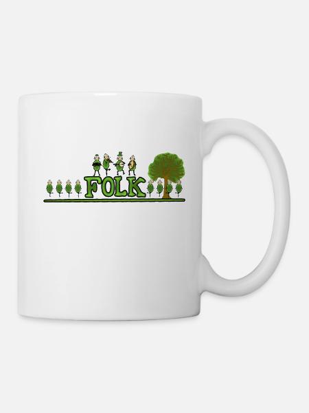 Irish Folk Band - Mug - white