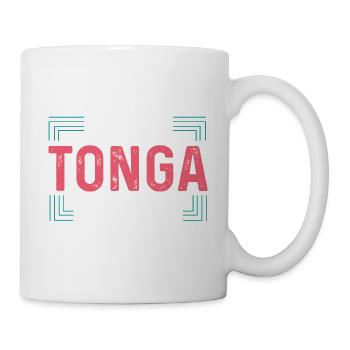 Un cadeau de personne patriotique Tonga Thing - Mug blanc - blanc - Droite