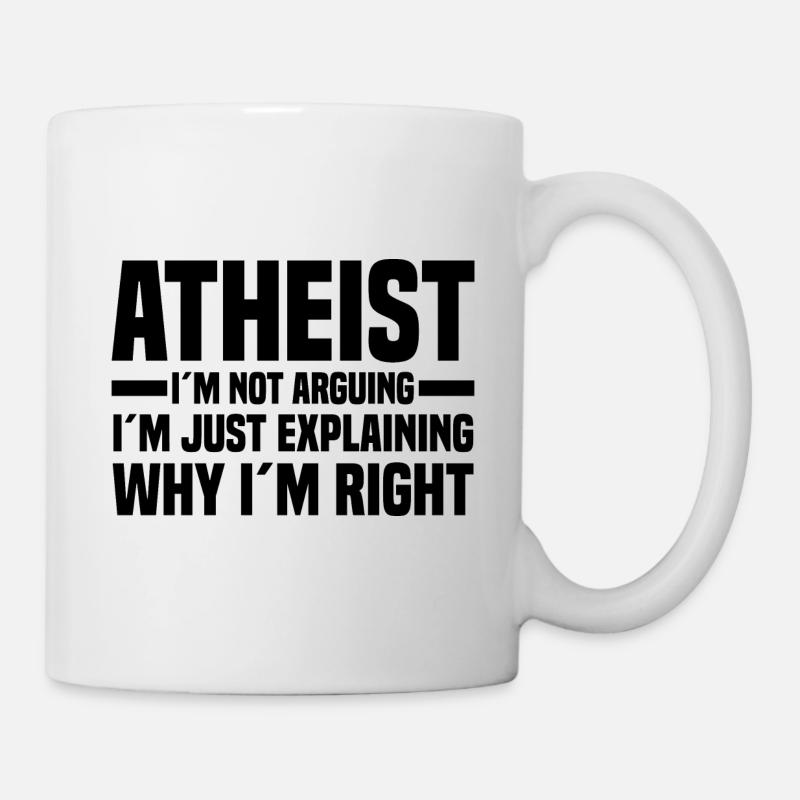 Athéisme - Mug blanc - blanc