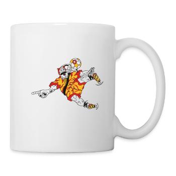 Fussball, Wiltsch, Schweiz, Sport, Cool, - Tasse - Weiß - Rechts