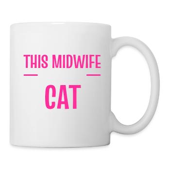 Aime son chat chat maman cadeau - Mug blanc - blanc - Droite