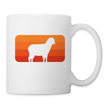 Mouton Chuchoteur Berger Poison - Mug blanc - blanc - Droite