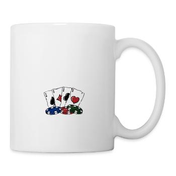 Poker mieux que Sex Gambler Poker Player - Mug blanc - blanc - Droite
