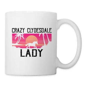 Cydesdale Rider and Draft Horse Designs - Mug - white - Right