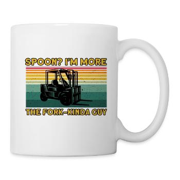 Forklift Driver Fork-Kinda Guy Gift - Mug - white - Right