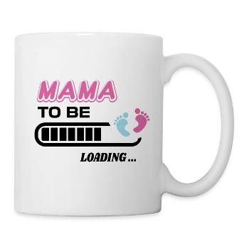 future maman. Patienter cadeau naissance - Mug blanc - blanc - Droite