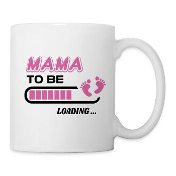 future maman. Patienter cadeau naissance - Mug blanc - blanc - Droite