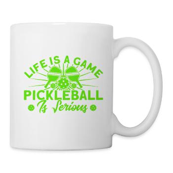 Paddleball Pickleball jouer Pickleball joueurs - Mug blanc - blanc - Droite
