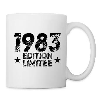 1983 Limited Edition Cadeau D'anniversaire !! - Mug blanc - blanc - Droite