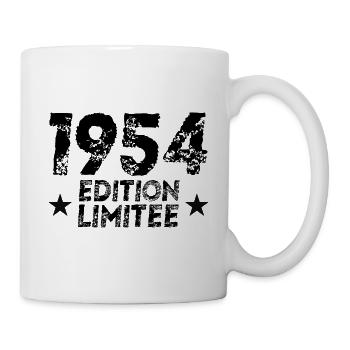 1954 Limited Edition Cadeau D'anniversaire !! - Mug blanc - blanc - Droite