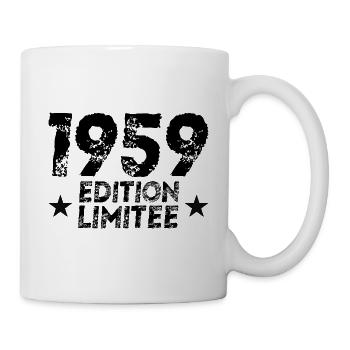 1959 Limited Edition Geburtstagsgeschenk!! - Tasse - Weiß - Rechts