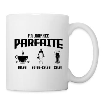 Funny fin de journée Peintre Peintre bricoleur - Mug blanc - blanc - Droite