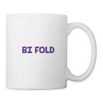 Bi Fold Bisexual LGBTQ Bi Pride LGBT Positivity - Mug - white - Right