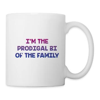 Le Bi prodigue de la famille Bisexuel LGBTQ Bi - Mug blanc - blanc - Droite
