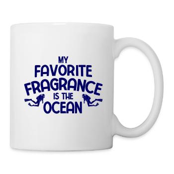 Apnoetaucher Freitaucher Taucher - Tasse - Weiß - Rechts