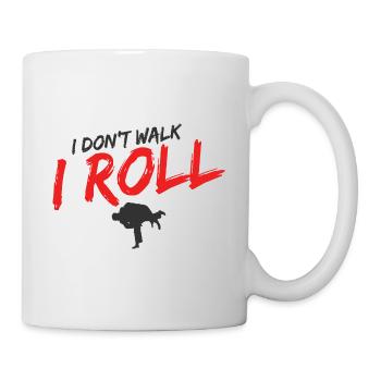 BJJ Jiu Jitsu - Tasse - Weiß - Rechts