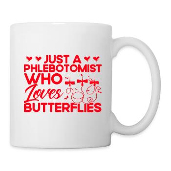 Phlebotomy Laboratory Phlebotomist Phlebotomist Tech G - Mug - white - Right