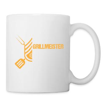 Grillmeister Jens - Tasse - Weiß - Rechts