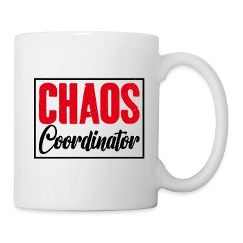 Graphic of the Head of Activities of the - Mug - white - Right
