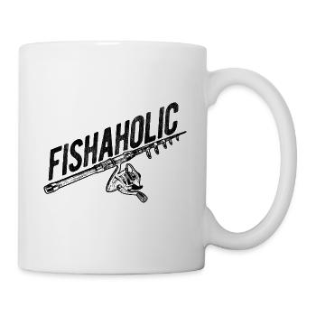Angler Spruch zum Angeln Angel - Tasse - Weiß - Rechts