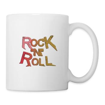 Rock n Roll Design - Mug - white - Right