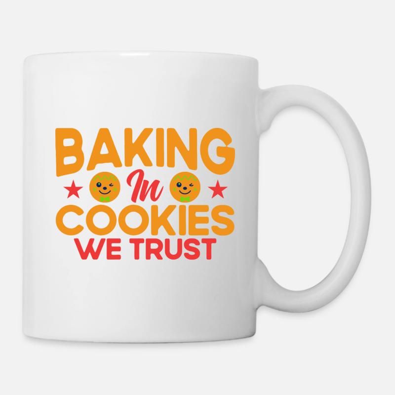Weihnachtsbäckerei Lebkuchen Lebkuchen backen Gesc - Tasse - Weiß