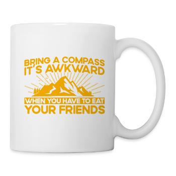 Cadeau de randonnée en plein air - Mug blanc - blanc - Droite