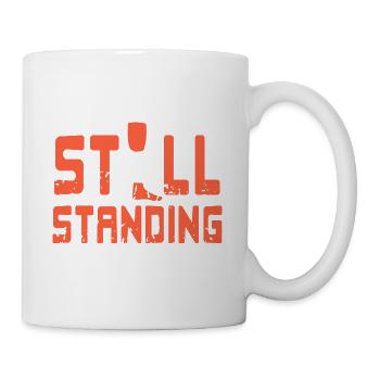 Still Standing Cool Retro Prosthesis T-Shirt - Mug - white - Right