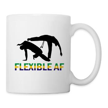 Capoeira Athletic pour la danse afro-brésilienne - Mug blanc - blanc - Droite