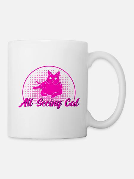 Katzeneltern Katze Katzen Sprüche Geschenk - Tasse - Weiß