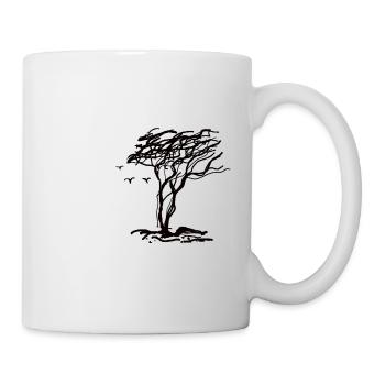 windflüchter 2 - Tasse - Weiß - Rechts
