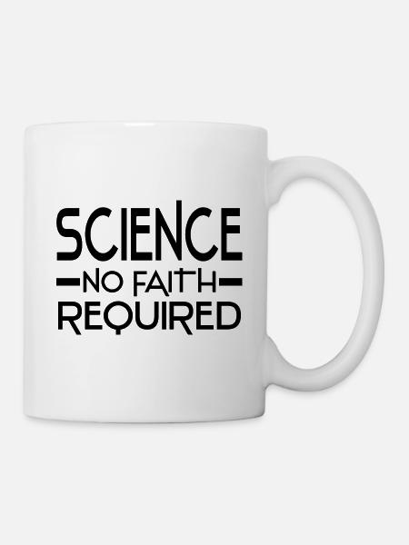 Atheismus - Tasse - Weiß