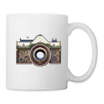 Caméra - Mug blanc - blanc - Droite