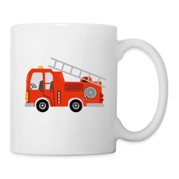 Firefighter firefighters - Mug - white - Right