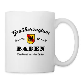 Die Badner Macht aus dem Süden - Tasse - Weiß - Rechts