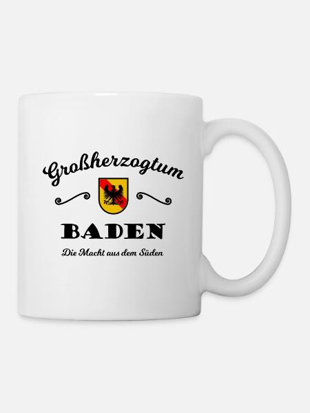 Die Badner Macht aus dem Süden - Tasse - Weiß