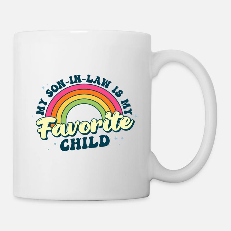 Mon gendre est mon enfant préféré - Mug blanc - blanc
