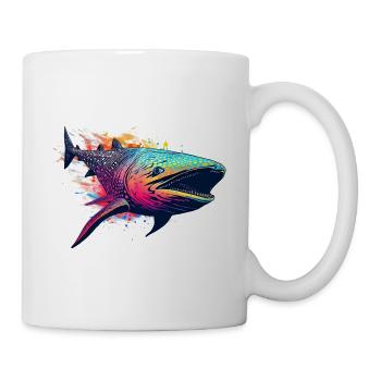 Walhai - Tasse - Weiß - Rechts