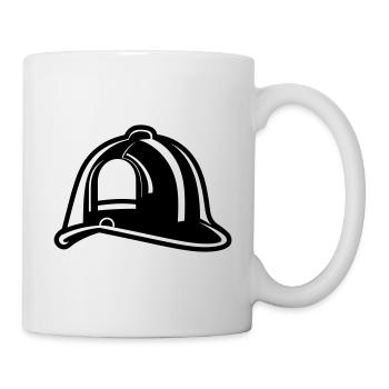 Firefighter's helmet - Mug - white - Right