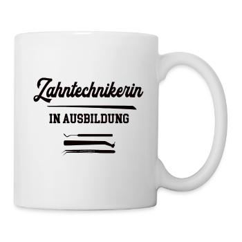 Zahntechnikerin Azubi Zahntechnik Lehre Ausbildung - Tasse - Weiß - Rechts