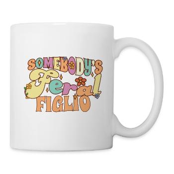 Quelqu’un Fils Italien Figlio Famille Sauvage - Mug blanc - blanc - Droite