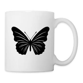 Small butterfly - Mug - white - Right